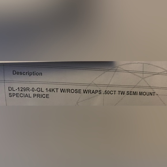 Verragio Engagement ring. - Picture 10 of 10